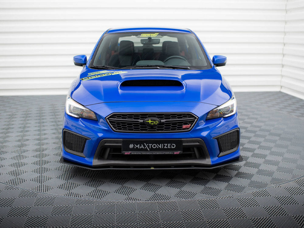 Maxton Design Street PRO Front Splitter Subaru WRX STI Mk1 Facelift