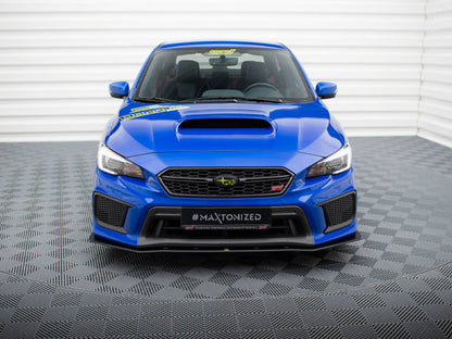 Maxton Design Street PRO Front Splitter Subaru WRX STI Mk1 Facelift