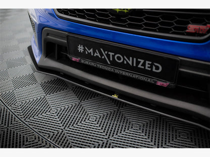 Maxton Design Street PRO Front Splitter Subaru WRX STI Mk1 Facelift