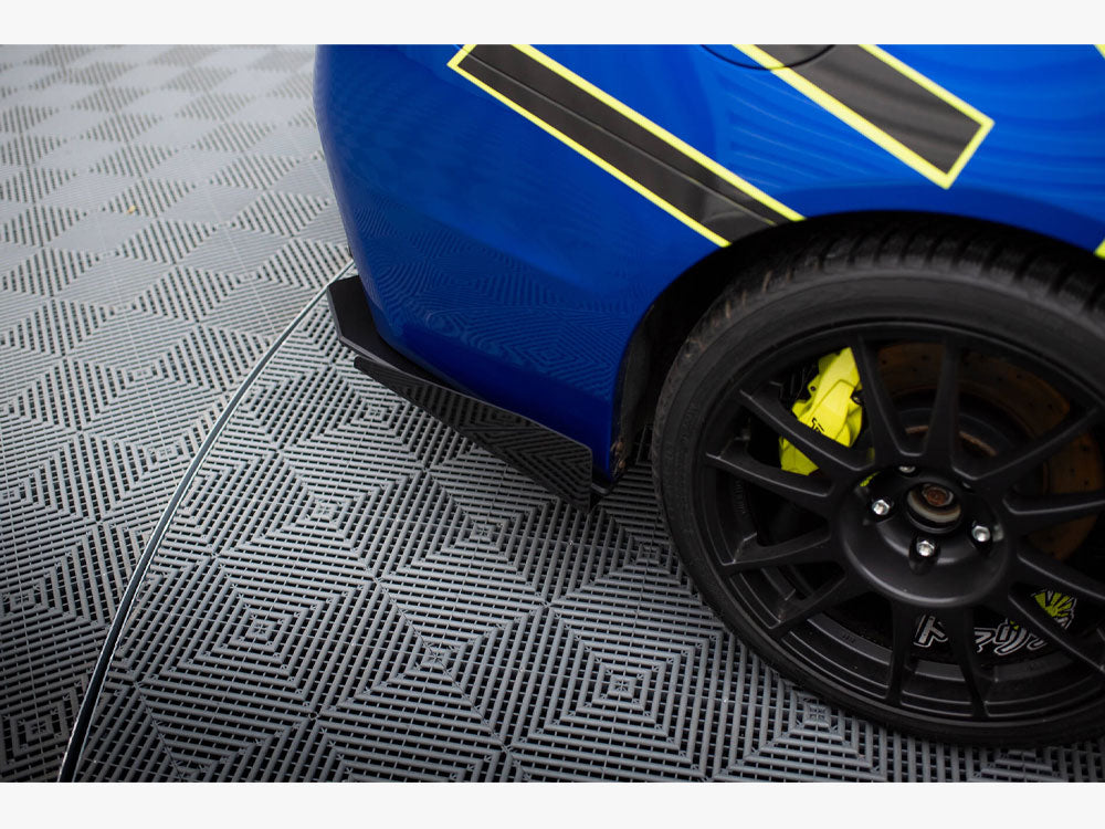 Maxton Design Street Pro Rear Side Splitters + Flaps Subaru WRX STI Mk1