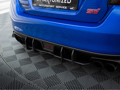 Maxton Design Street PRO Rear Diffuser Subaru WRX STI Mk1