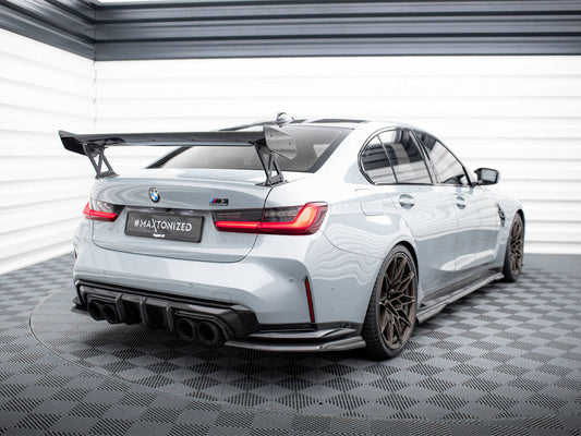 Maxton Design Carbon Spoiler With External Brackets Uprights BMW M3 G80 / M340i G20 / 3 M-Pack G20 / 3 Standard G20