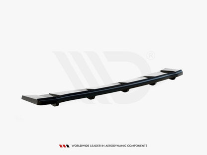 Maxton Design Central Rear Splitter (Vertical Bars) Audi A5 S-Line F5 Coupe / Sportback