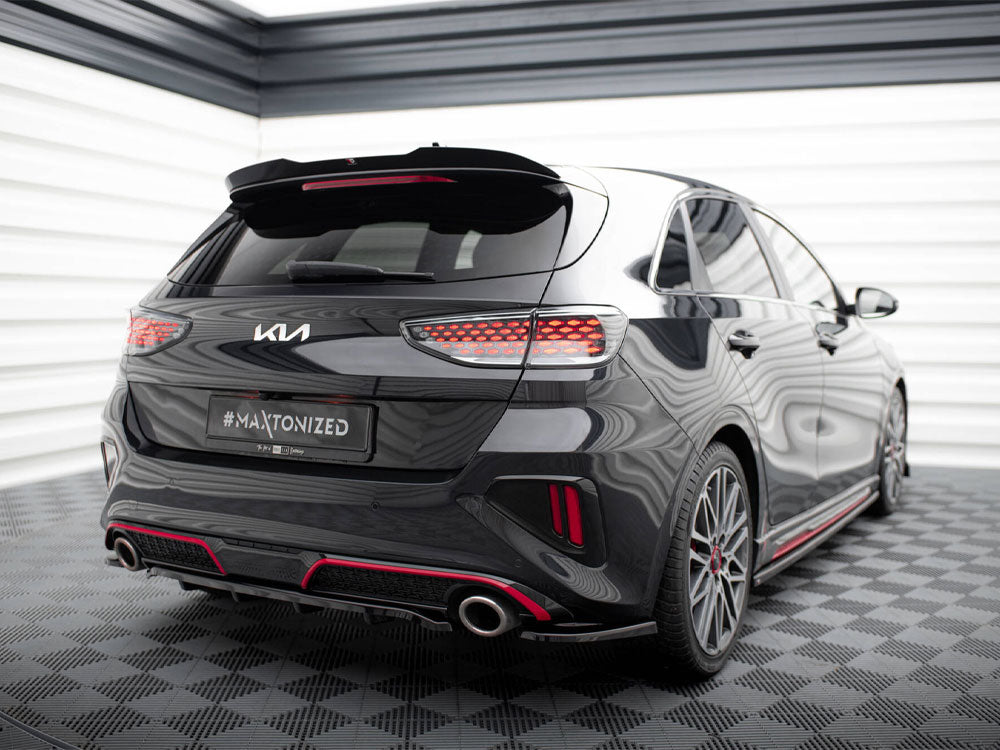 Maxton Design Rear Side Splitters Kia Ceed GT Mk3 Facelift