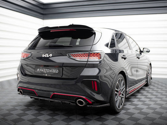 Maxton Design Rear Side Splitters Kia Ceed GT Mk3 Facelift