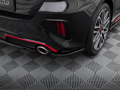 Maxton Design Rear Side Splitters Kia Ceed GT Mk3 Facelift