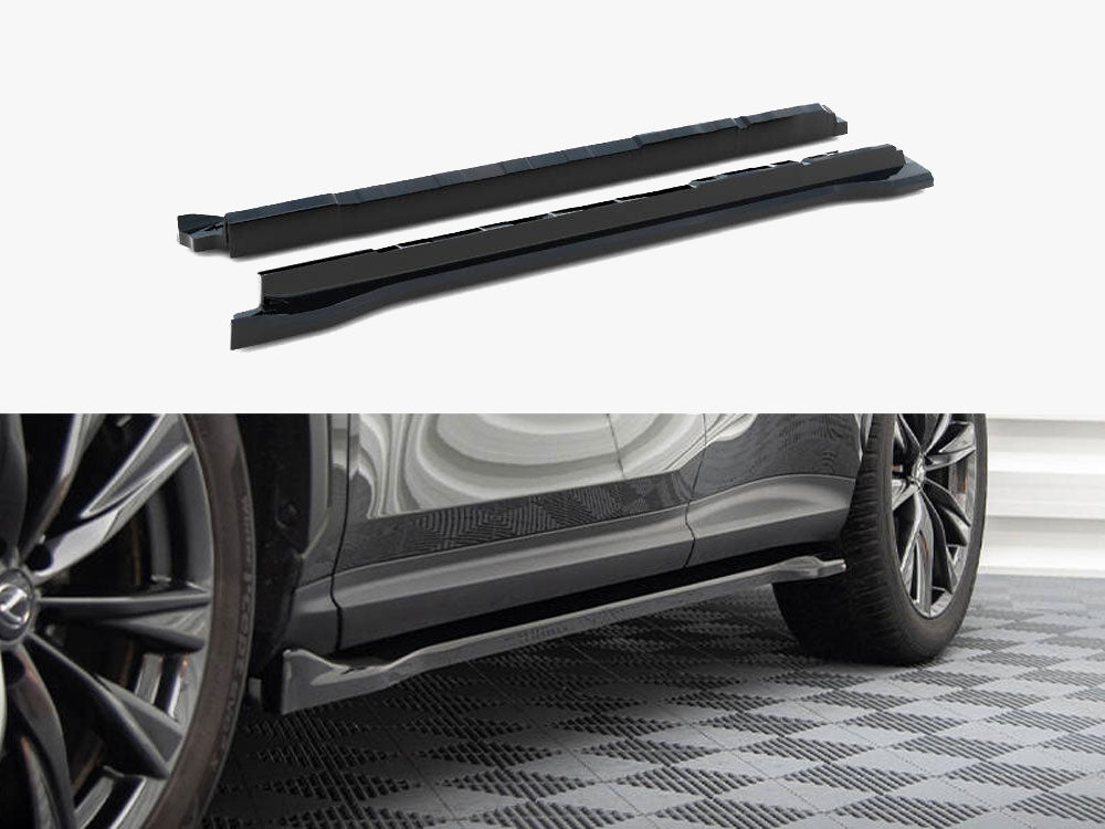 Maxton Design Side Skirts Diffusers Lexus NX F-Sport Mk2