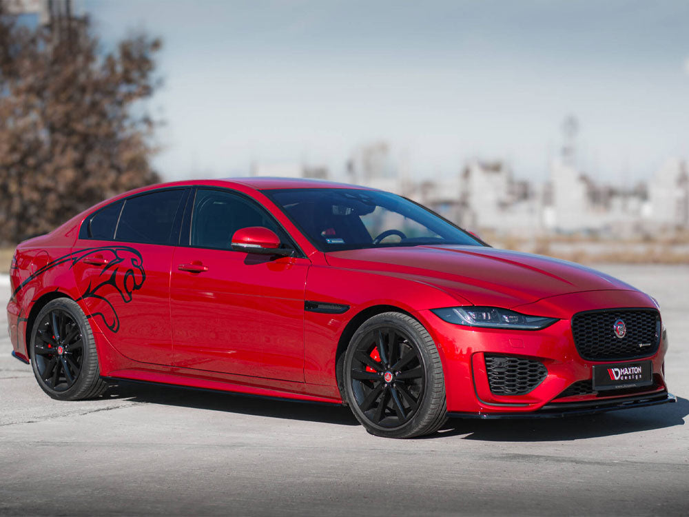 Maxton Design Front Splitter Jaguar XE R-Dynamic X760 Facelift