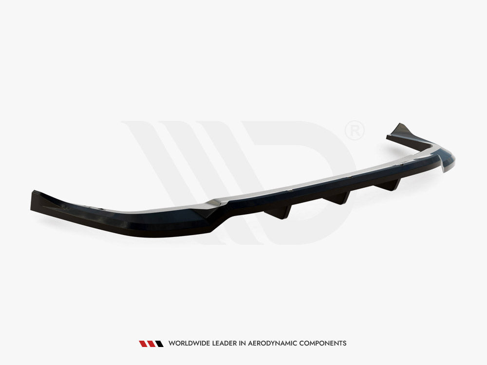 Maxton Design Central Rear Splitter (Vertical Bars) Lexus NX F-Sport Mk2