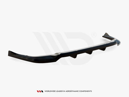 Maxton Design Central Rear Splitter (Vertical Bars) Lexus NX F-Sport Mk2