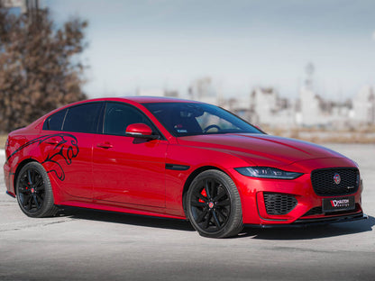 Maxton Design Side Skirts Diffusers Jaguar XE R-Dynamic X760 Facelift