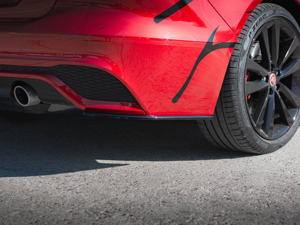 Maxton Design Rear Side Splitters Jaguar XE R-Dynamic X760 Facelift