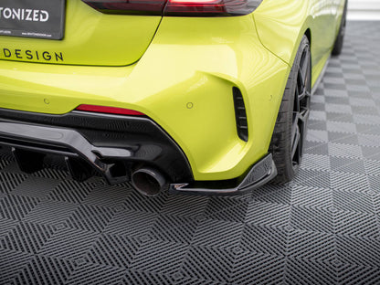 Maxton Design Rear Side Splitters V.8 (For rear valance v.1) BMW 1 M-Pack / M135i F40