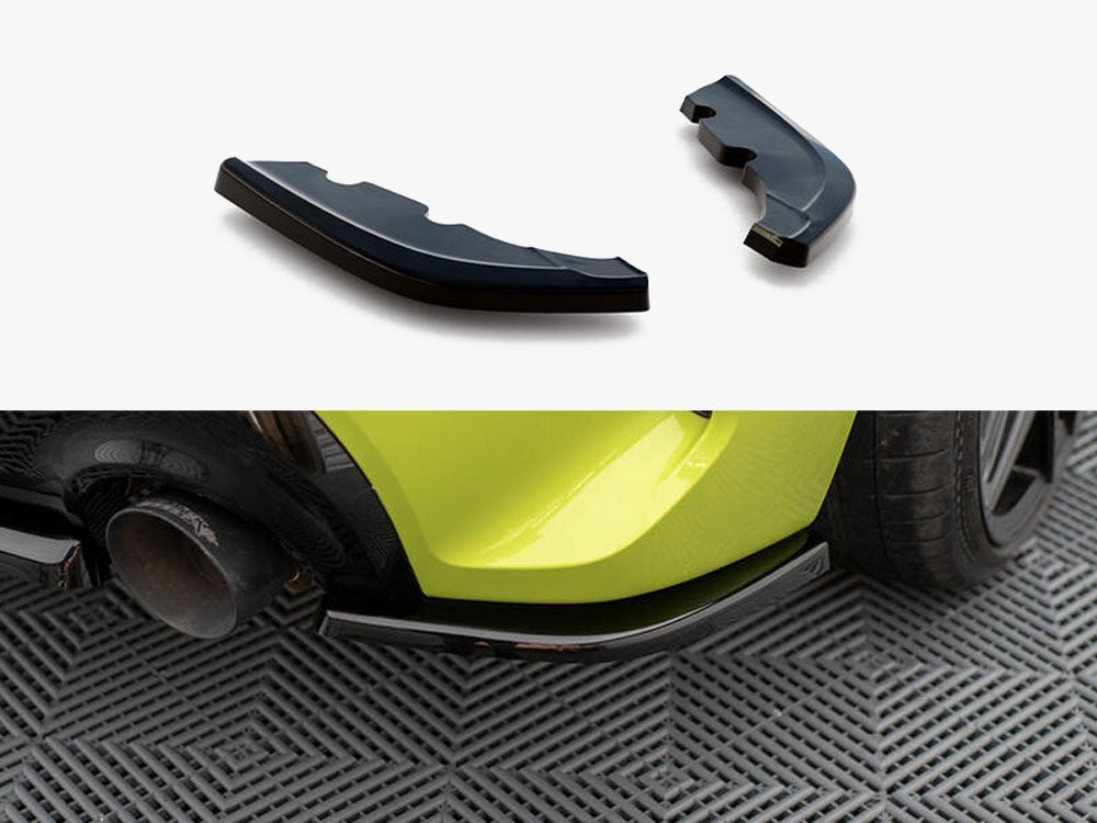 Maxton Design Rear Side Splitters V.7 BMW 1 M-Pack / M135i F40