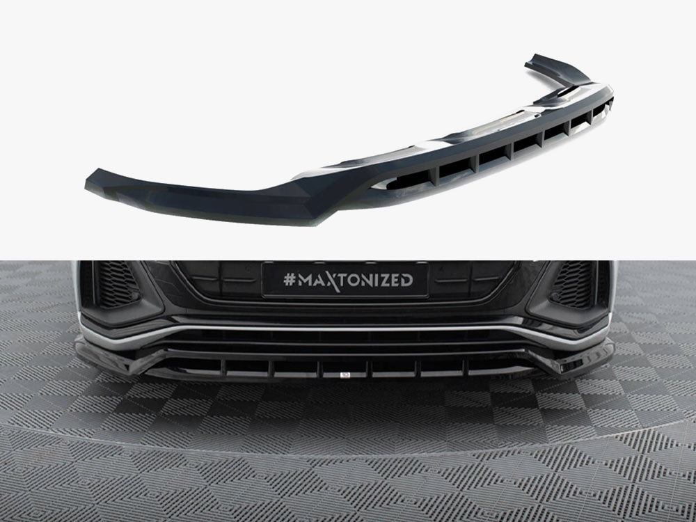 Maxton Design Front Splitter V.2 Audi SQ8 / Q8 S-Line Mk1