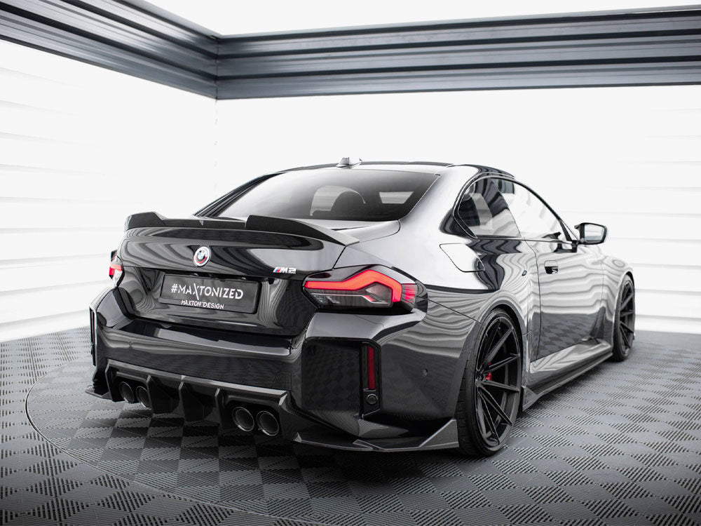 Maxton Design Carbon Fiber Rear Side Splitters BMW M2 G87