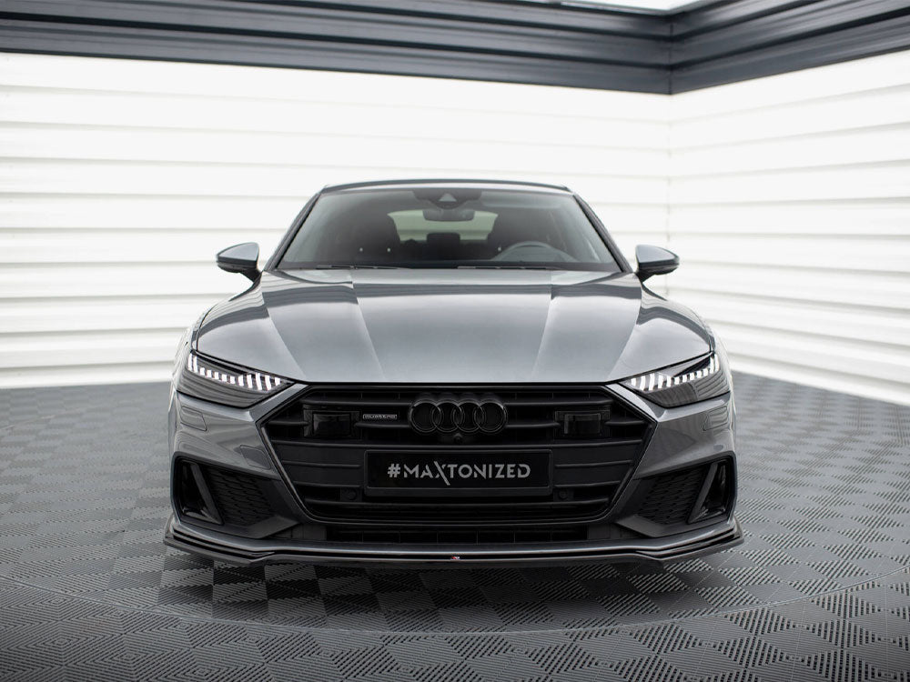 Maxton Design Front Splitter V.1 Audi A7 S-Line C8 / S7 C8 / C8 Facelift / S7 Facelift