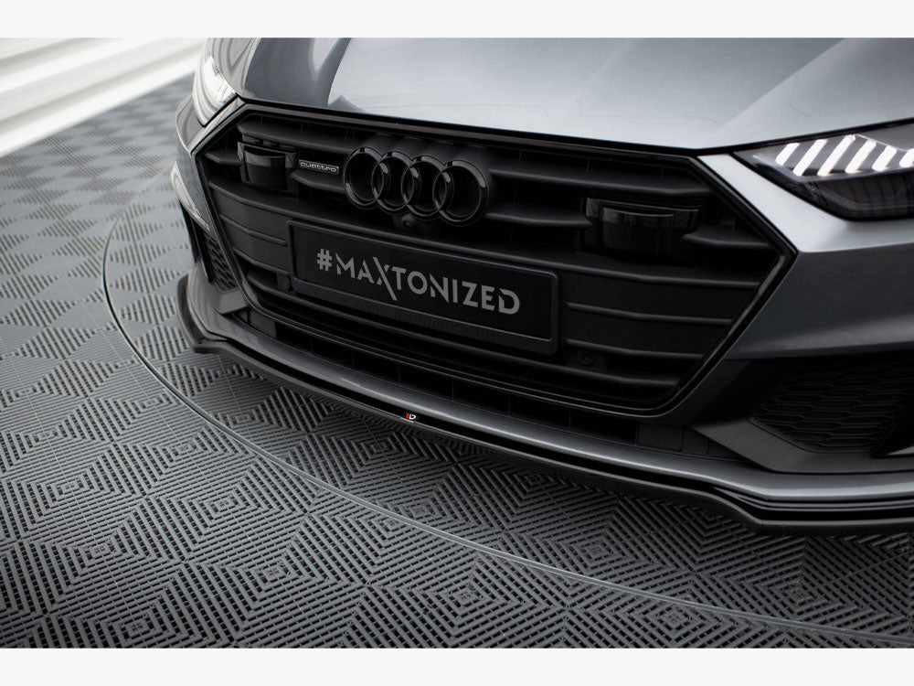 Maxton Design Front Splitter V.1 Audi A7 S-Line C8 / S7 C8 / C8 Facelift / S7 Facelift