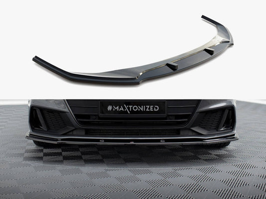 Maxton Design Front Splitter V.2 Audi A7 S-Line C8 / S7 C8 / C8 Facelift / S7 Facelift