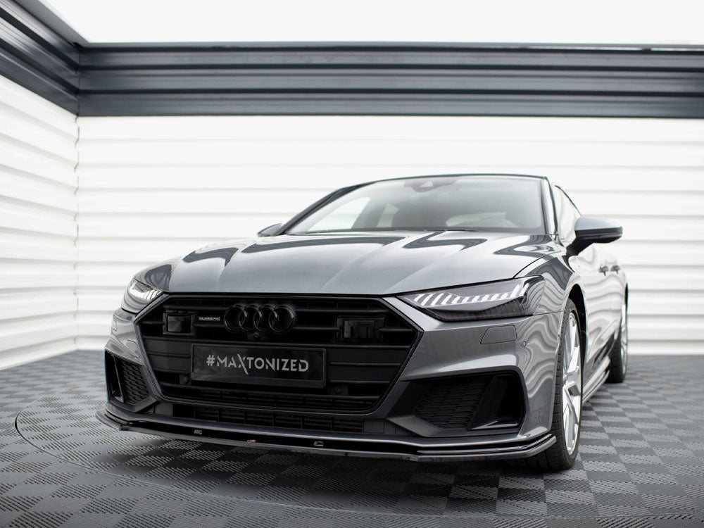 Maxton Design Front Splitter V.2 Audi A7 S-Line C8 / S7 C8 / C8 Facelift / S7 Facelift