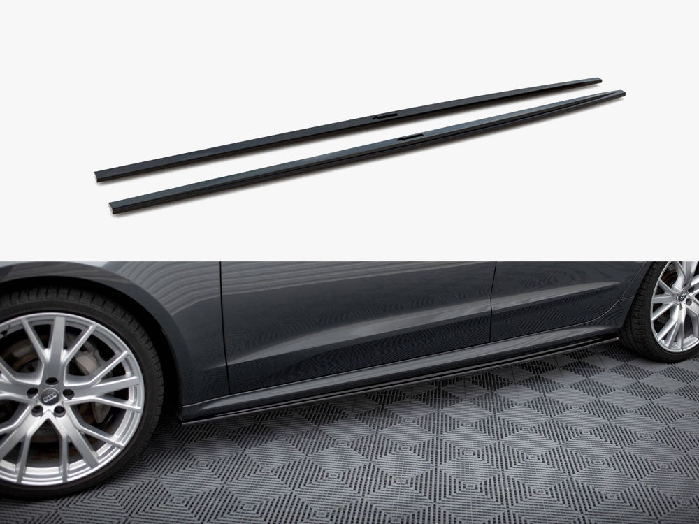 Maxton Design Side Skirts Diffusers Audi A7 S-Line C8 / S7 C8 / C8 Facelift / S7 Facelift