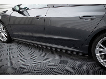 Maxton Design Side Skirts Diffusers Audi A7 S-Line C8 / S7 C8 / C8 Facelift / S7 Facelift