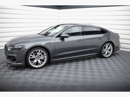 Maxton Design Side Skirts Diffusers Audi A7 S-Line C8 / S7 C8 / C8 Facelift / S7 Facelift