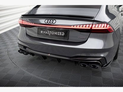 Maxton Design Rear Side Splitters Audi A7 S-Line C8 / S7 C8 / C8 Facelift / S7 Facelift