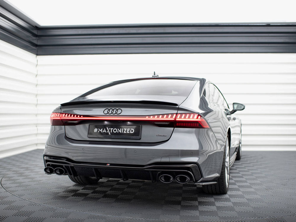 Maxton Design Rear Valance Audi A7 S-Line C8 / S7 C8 / C8 Facelift / S7 Facelift