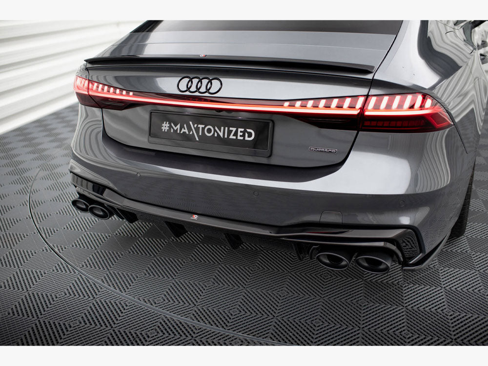 Maxton Design Rear Valance Audi A7 S-Line C8 / S7 C8 / C8 Facelift / S7 Facelift