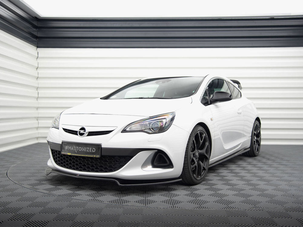 Maxton Design Front Splitter V.2 Opel Astra J OPC / VXR