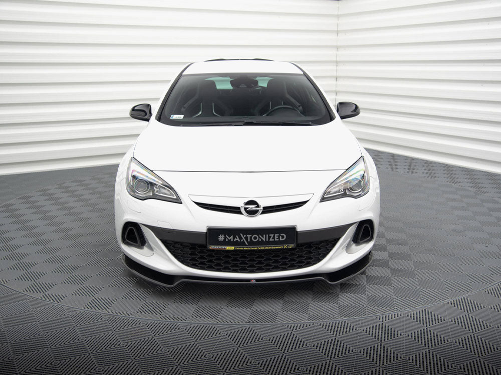 Maxton Design Front Splitter V.2 Opel Astra J OPC / VXR
