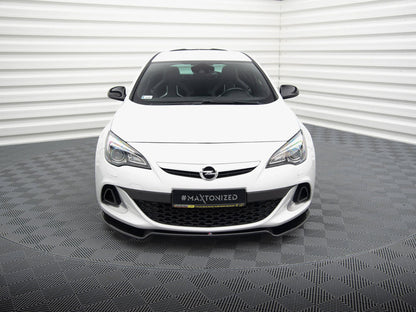 Maxton Design Front Splitter V.2 Opel Astra J OPC / VXR
