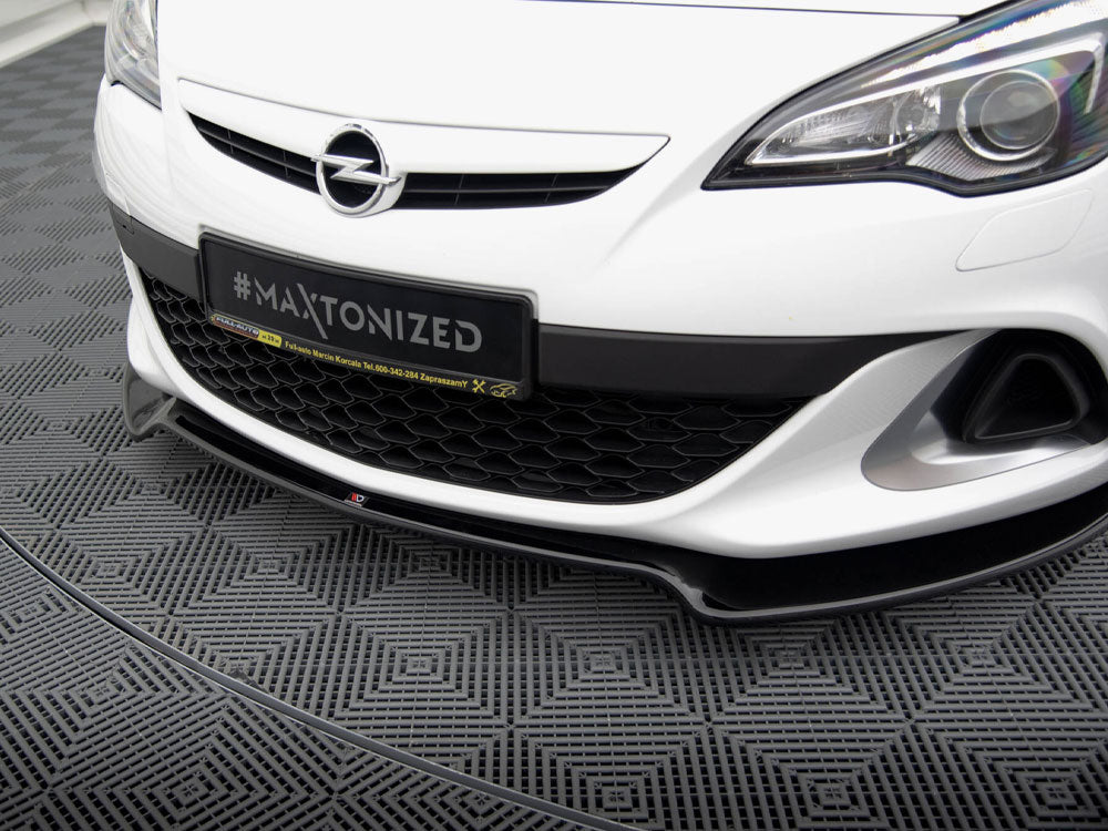 Maxton Design Front Splitter V.2 Opel Astra J OPC / VXR