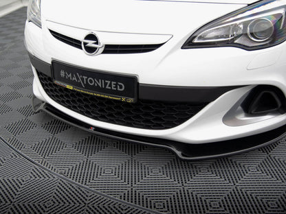 Maxton Design Front Splitter V.2 Opel Astra J OPC / VXR