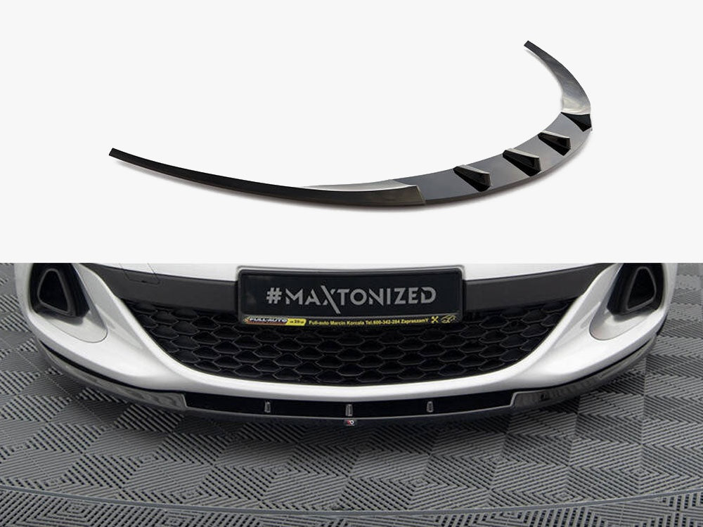 Maxton Design Front Splitter Opel Astra J OPC / VXR Nurburg