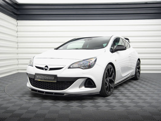 Maxton Design Front Splitter Opel Astra J OPC / VXR Nurburg - Carbon Look