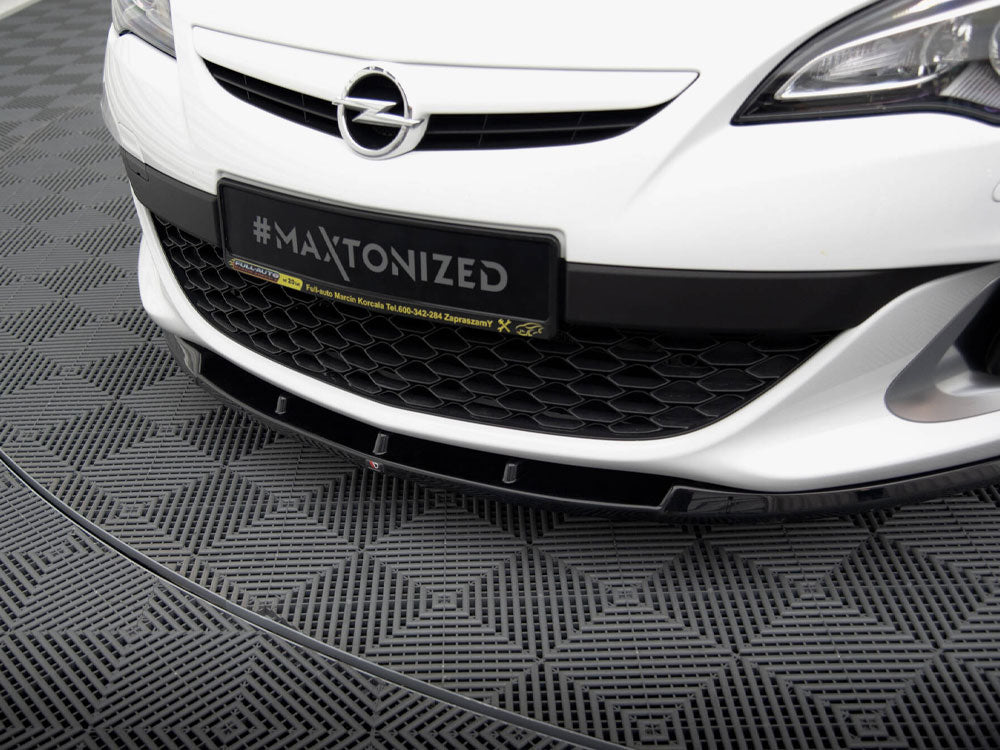 Maxton Design Front Splitter Opel Astra J OPC / VXR Nurburg