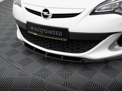 Maxton Design Front Splitter Opel Astra J OPC / VXR Nurburg
