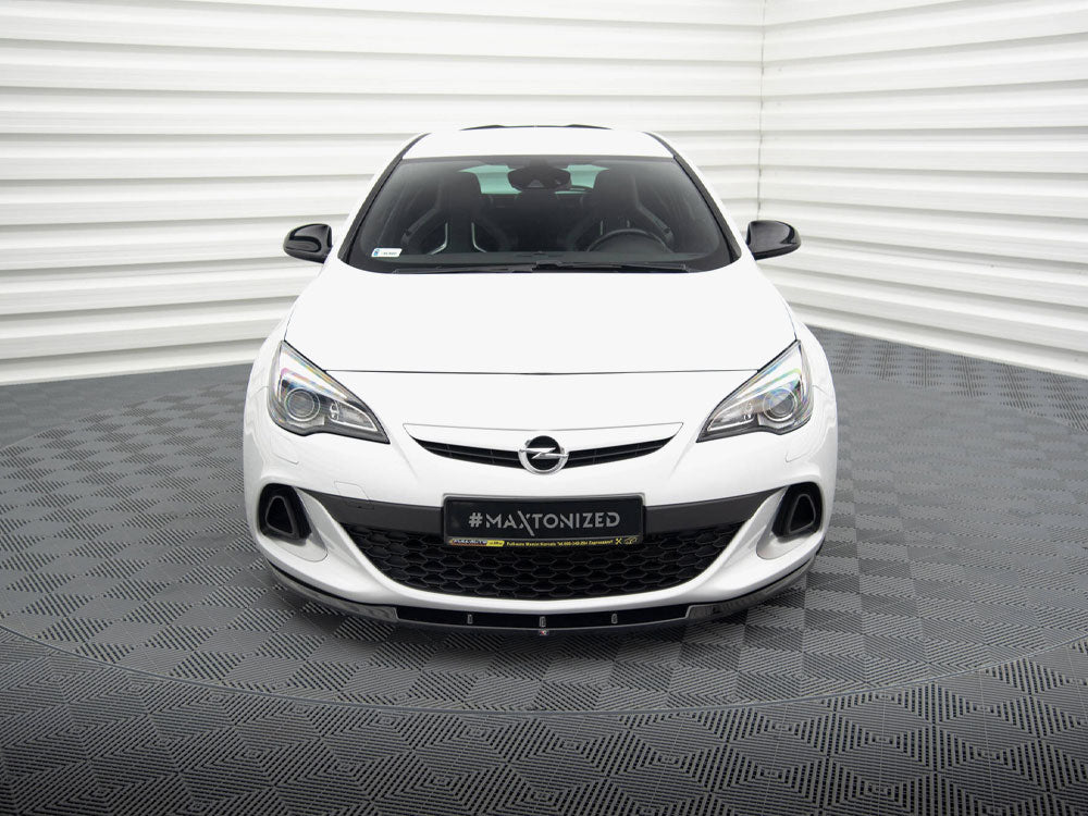 Maxton Design Front Splitter Opel Astra J OPC / VXR Nurburg - Carbon Look