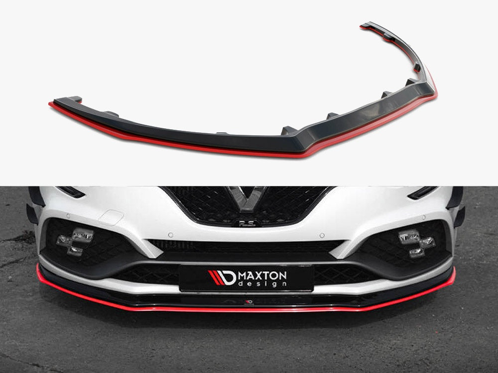 Maxton Design Front Splitter V.3 Renault Megane RS Mk4