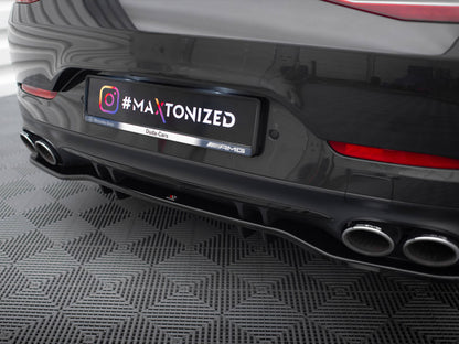 Maxton Design Rear Splitter (Vertical Bars) Mercedes-AMG 53 4 Door Coupe