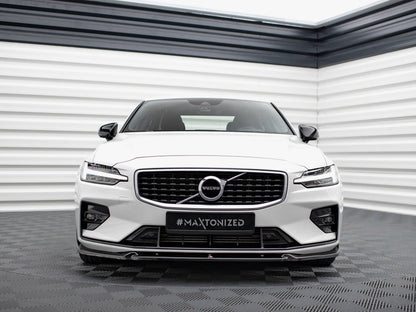 Maxton Design Front Splitter V.1 Volvo S60 / V60 R-Design Mk3