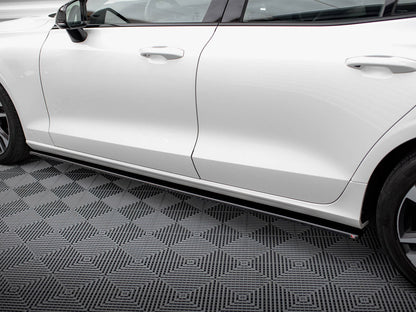 Maxton Design Side Skirts Diffusers V.2 Volvo S60 / V60 R-Design Mk3
