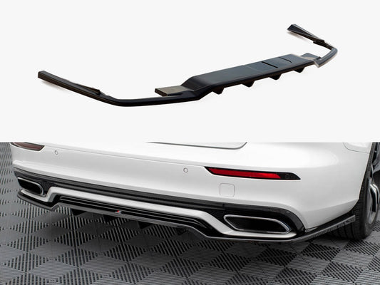 Maxton Design Rear Splitter (Vertical Bars) Volvo S60 / V60 R-Design Mk3