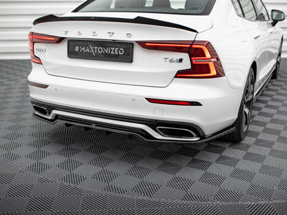 Maxton Design Rear Splitter (Vertical Bars) Volvo S60 / V60 R-Design Mk3
