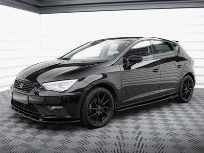 Maxton Design Side Skirts Diffusers V.4 Seat Leon Cupra / FR Mk3 FL