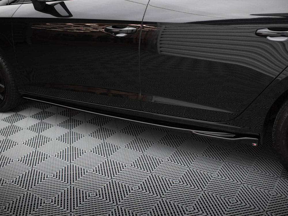 Maxton Design Side Skirts Diffusers V.4 Seat Leon Cupra / FR Mk3 FL