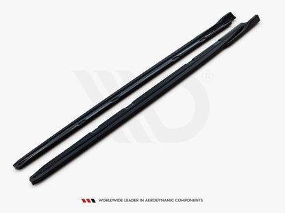 Maxton Design Side Skirts Diffusers V.4 Seat Leon Cupra / FR Mk3 FL