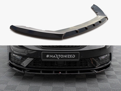 Maxton Design Front Splitter V.1 Seat Leon Mk3 Facelift